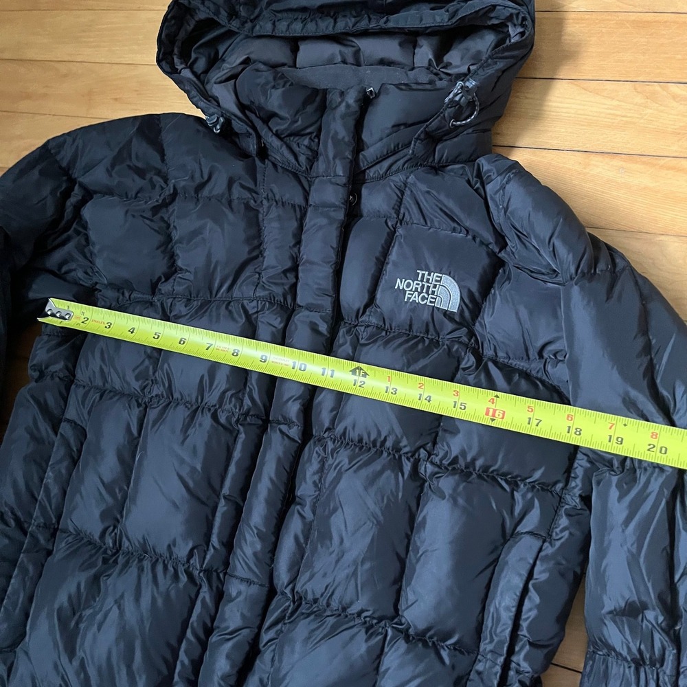 The North Face Metropolis Parka Black 600 Fill Down Quilted Puffer Jacket Women - Picture 5 of 6